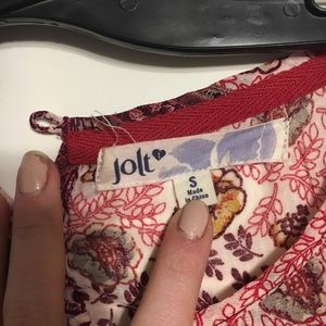 Super cute pink blouse!